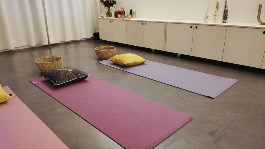 yoga ruimte in studiodna